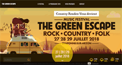 Desktop Screenshot of festivaldecraponne.com